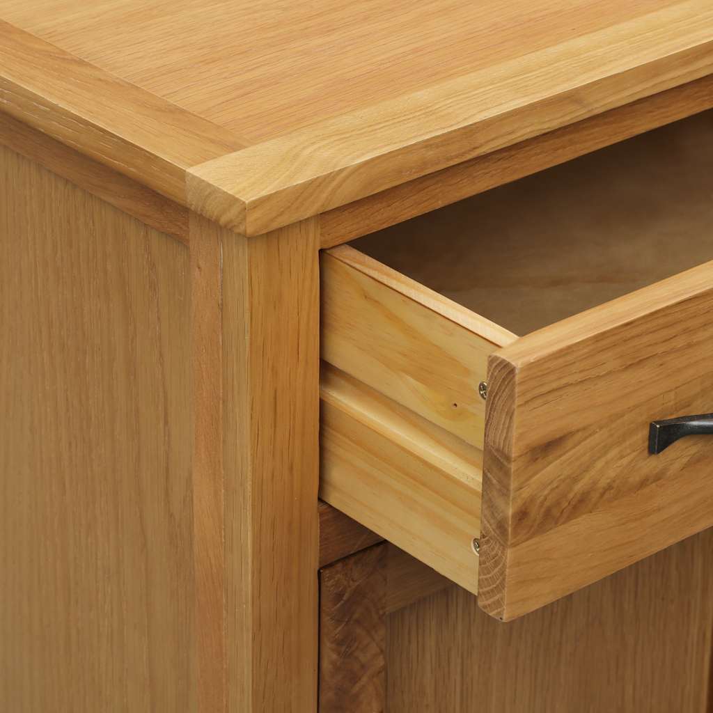 Arc Shoe Rack Natural Solid Oak 3 Compartments Rectangular