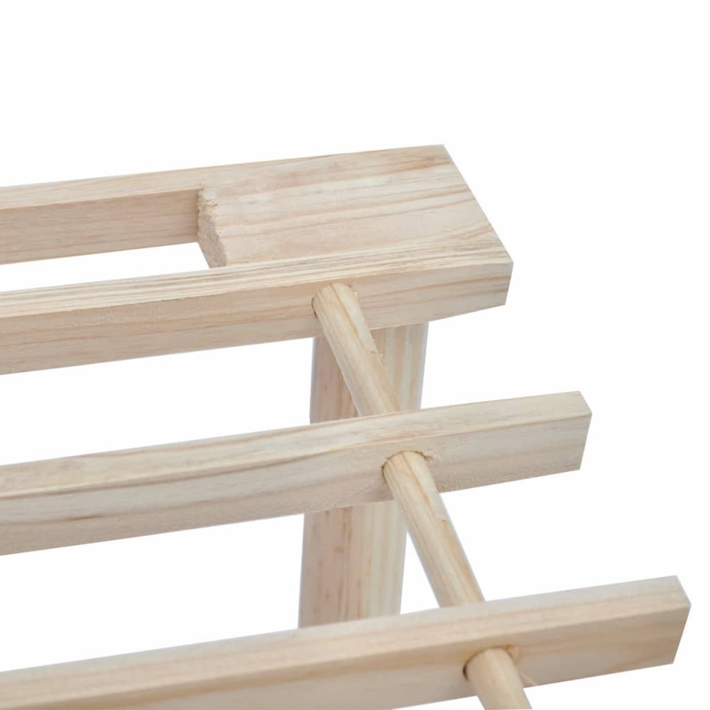 Loft Shoe Cabinet Set Of 2 Oak Wide & Long 3 Tiers