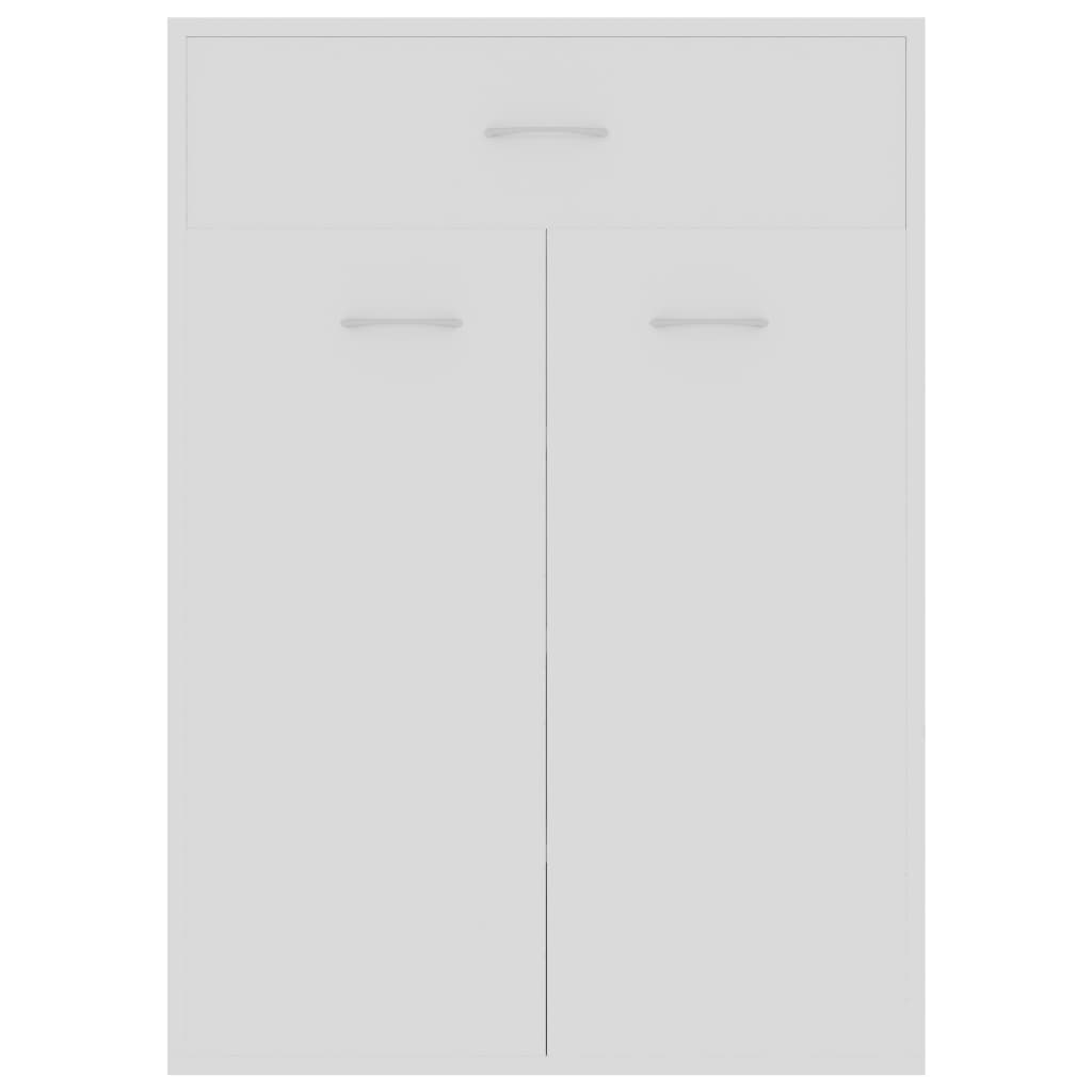 Shoe Rack Sonoma Oak 5 Compartments Rectangular