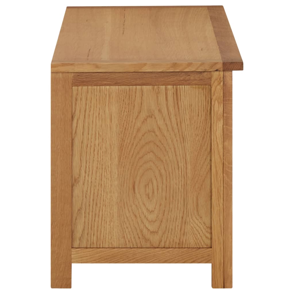 Mode Shoe Rack Natural Solid Oak 6 Compartments Rectangular