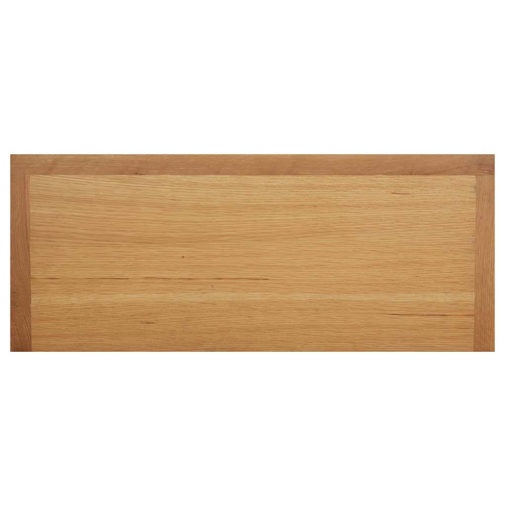 Mode Shoe Rack Natural Solid Oak 6 Compartments Rectangular