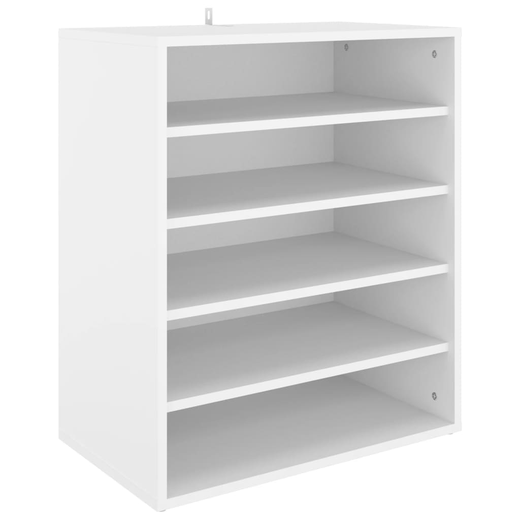 Shoe Cabinet Old Pine Tall 6 Compartments