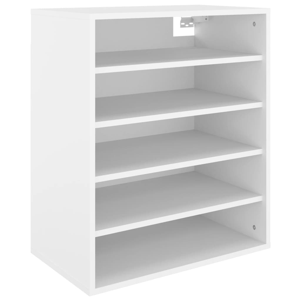 Shoe Cabinet Old Pine Tall 6 Compartments