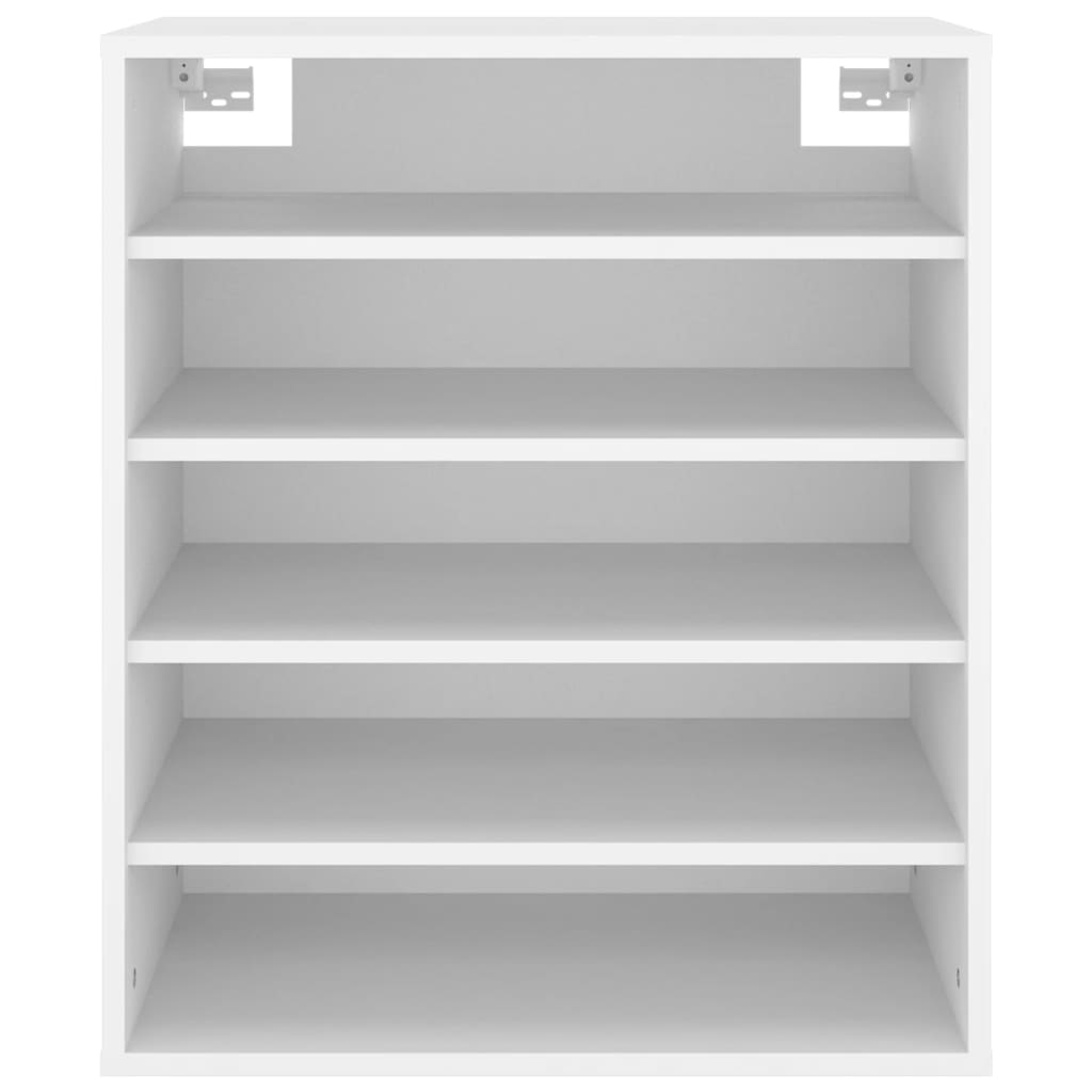 Shoe Cabinet Old Pine Tall 6 Compartments