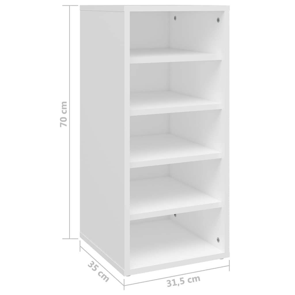 Shoe Cabinet Old Pine Tall 12 Compartments