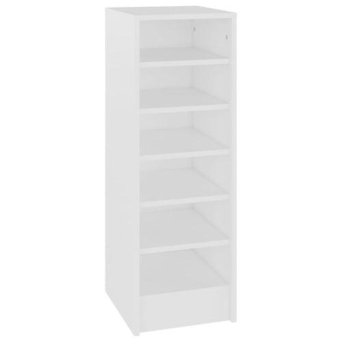 Shoe Cabinet Old Pine Tall 6 Compartments