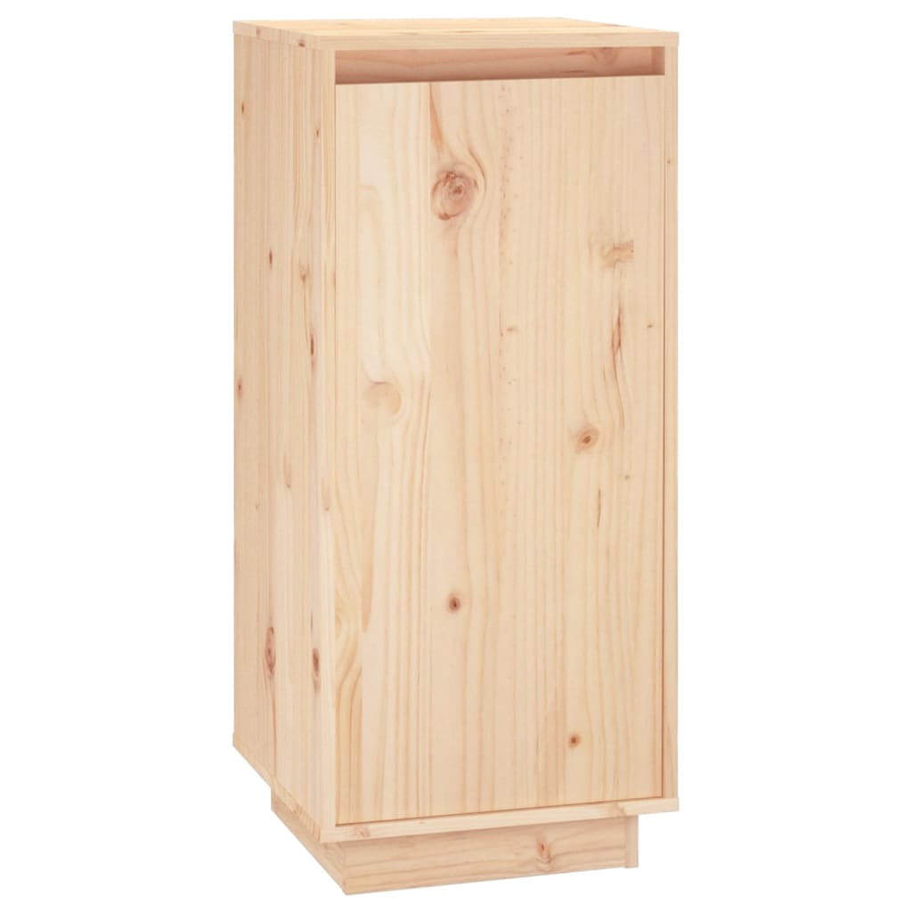 Shoe Cabinet Solid Pine Wood Tall & Skinny 2 Compartments