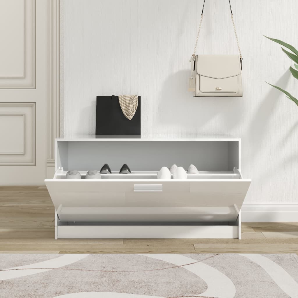 Shoe Bench Solid Oak 1 Compartment Wide & Long