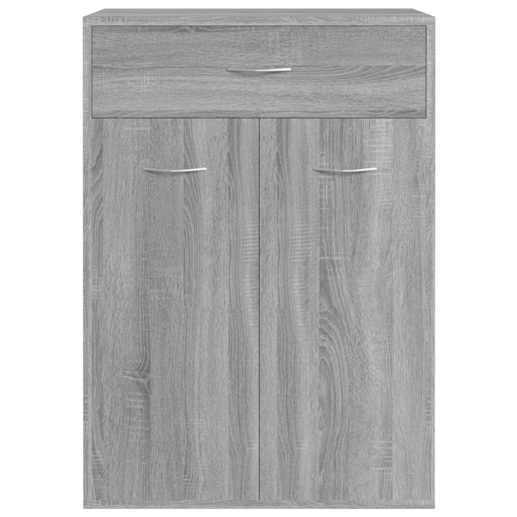Shoe Cabinet Sonoma Reclaimed Wood 3 Compartments Rectangular