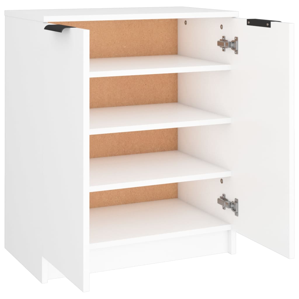 Shoe Cabinet Old Pine Tall 2 Compartments