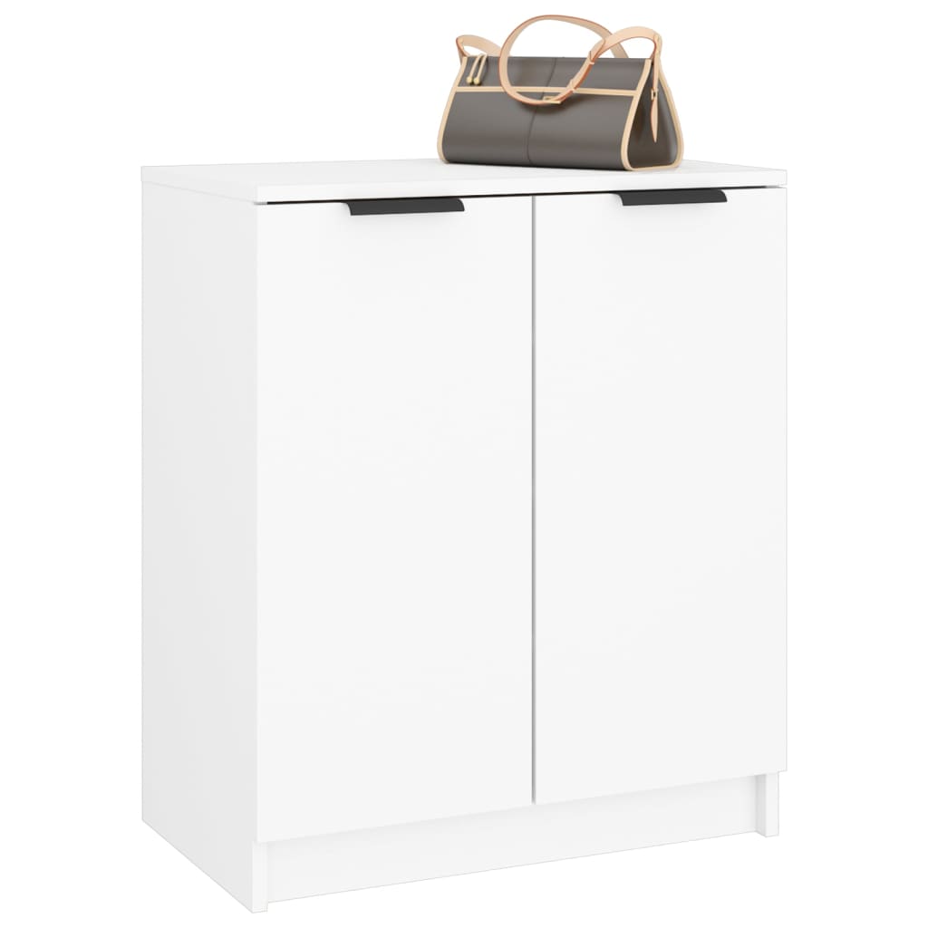 Shoe Cabinet Old Pine Tall 2 Compartments