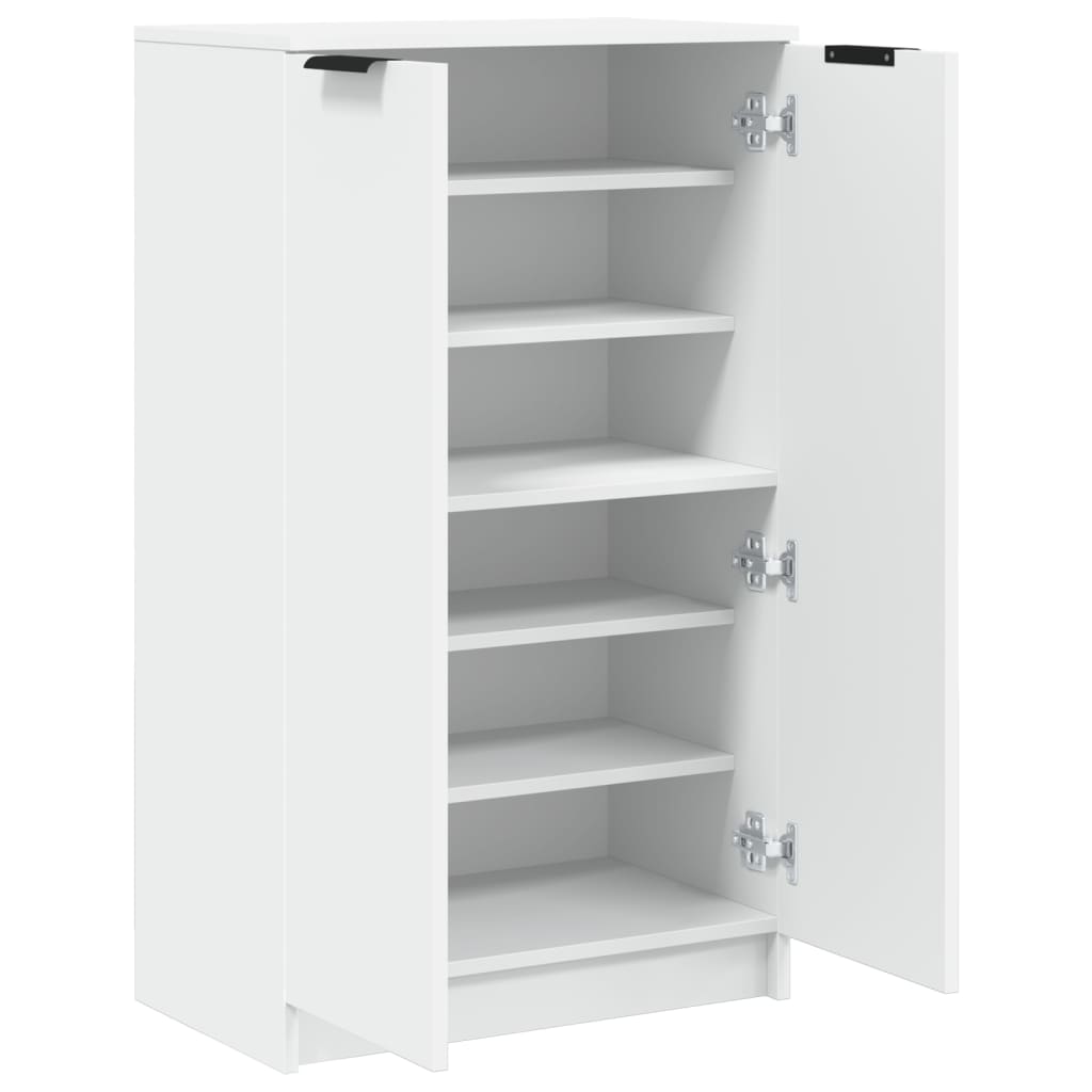 Shoe Cabinet Old Pine Tall 2 Compartments