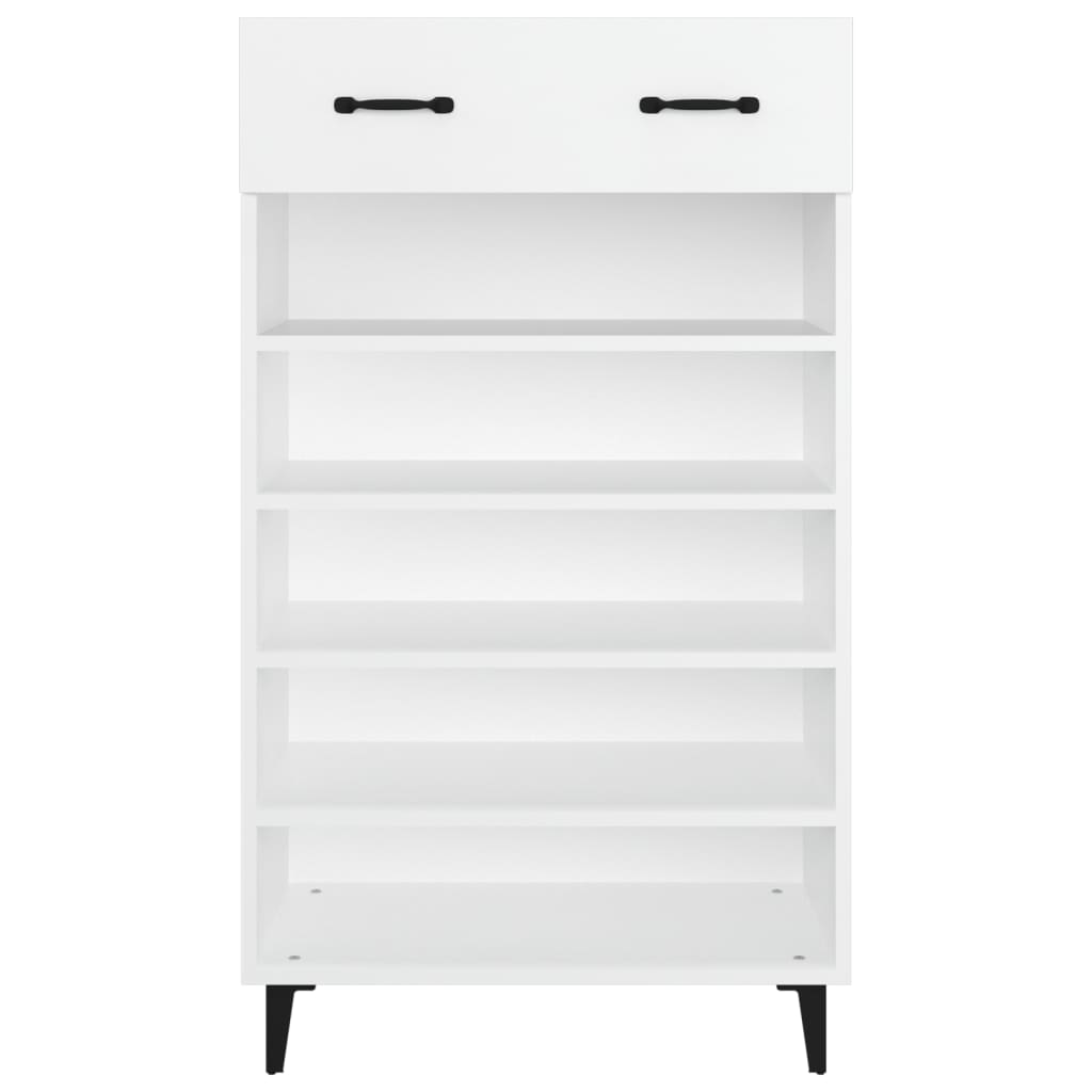 Shoe Cabinet Old Pine Tall 6 Compartments