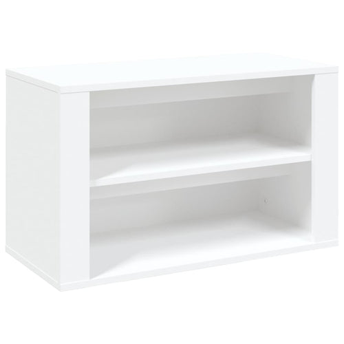 Arc Shoe Bench Smoked Oak Wide & Long 2 Compartments
