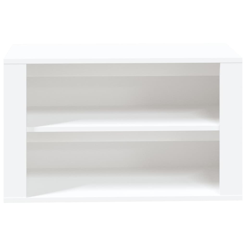 Arc Shoe Bench Smoked Oak Wide & Long 2 Compartments