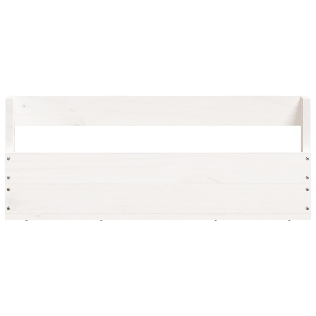 Set of 2 Modern 23" Wall Mounted Pine Shoe Cabinet