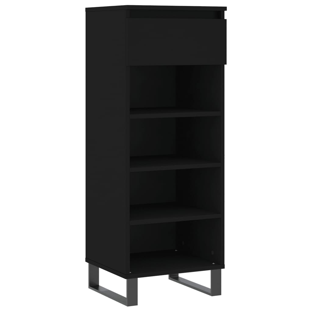 Freya Shoe Cabinet Reclaimed Wood 5 Compartments Medium