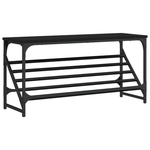 Freya Shoe Rack Reclaimed Wood Wide & Long 1 Compartments