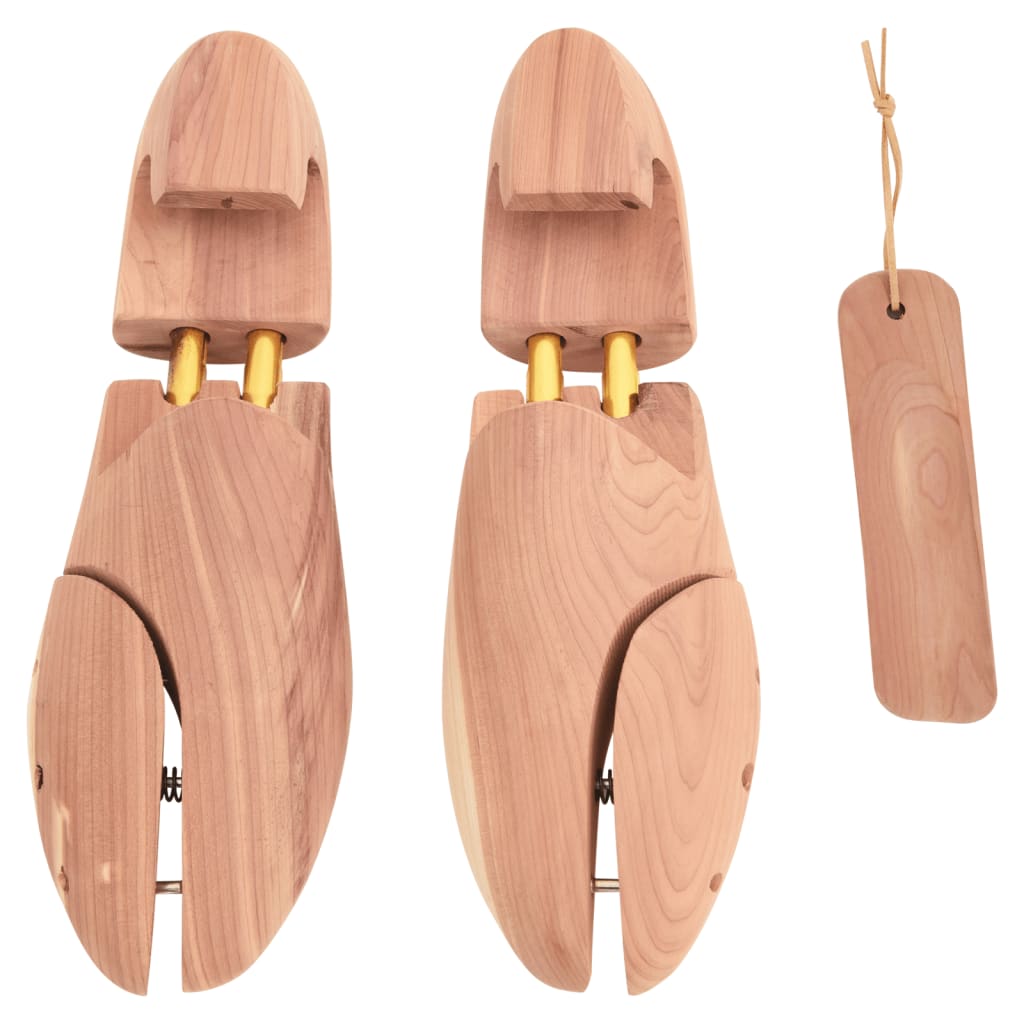 Shoe Stretcher with Shoe Horn Solid Wood Cedar