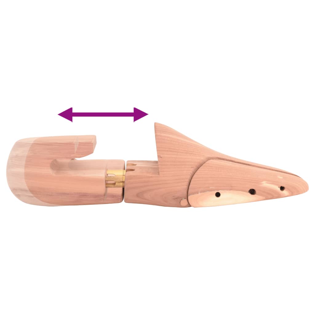 Shoe Stretcher with Shoe Horn Solid Wood Cedar
