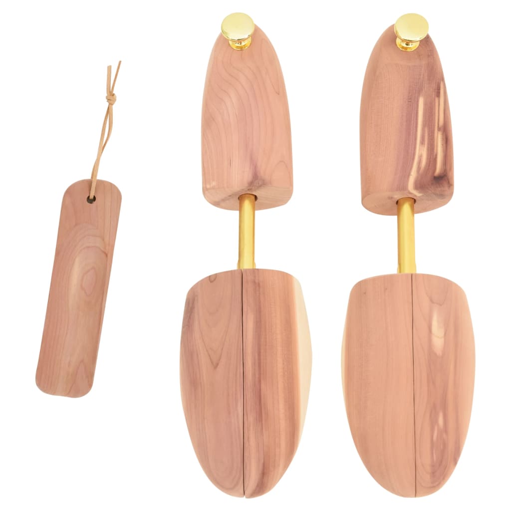 Shoe Stretcher with Shoe Horn Solid Wood Cedar