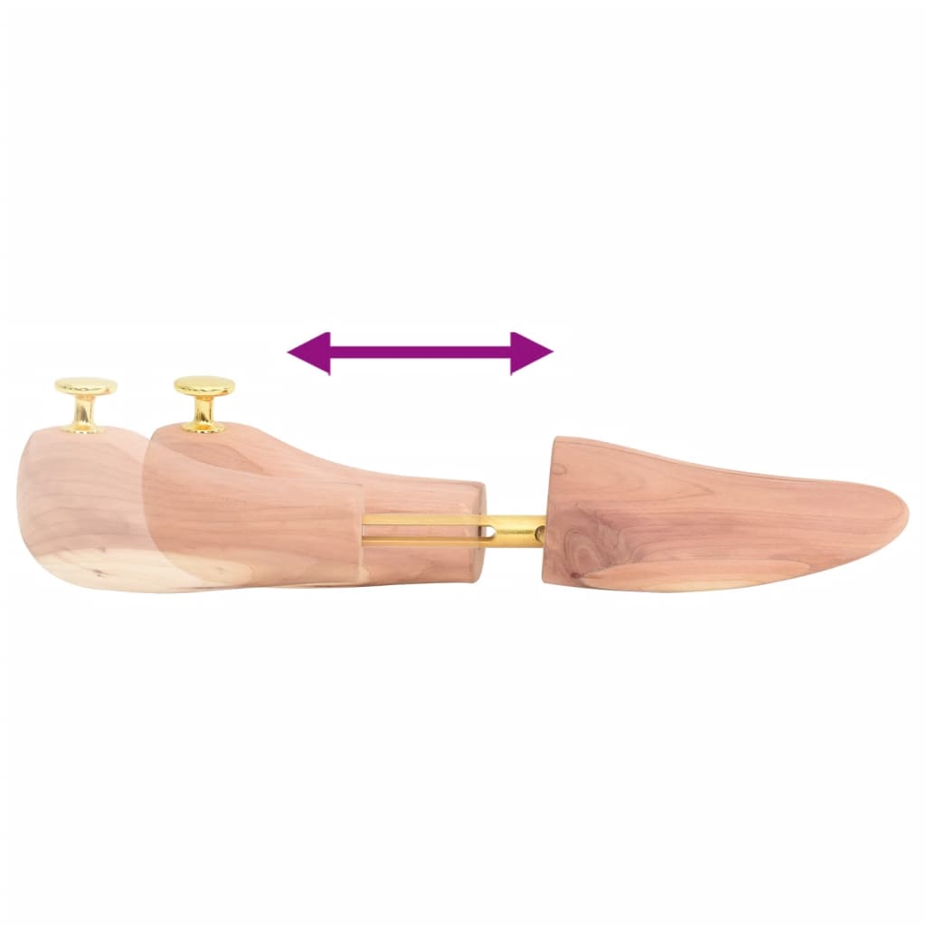 Shoe Stretcher with Shoe Horn Solid Wood Cedar