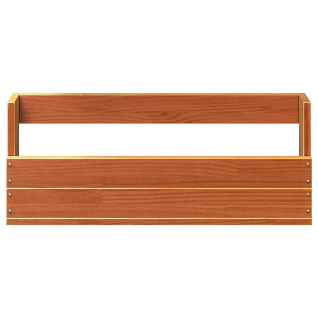 Set of 2 2 Pair Modern 23" Wall Mounted Pine Shoe Cabinet