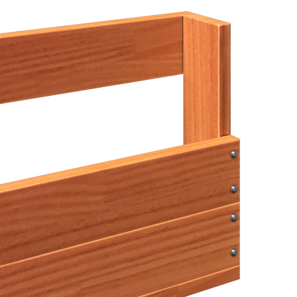 Set of 2 2 Pair Modern 23" Wall Mounted Pine Shoe Cabinet