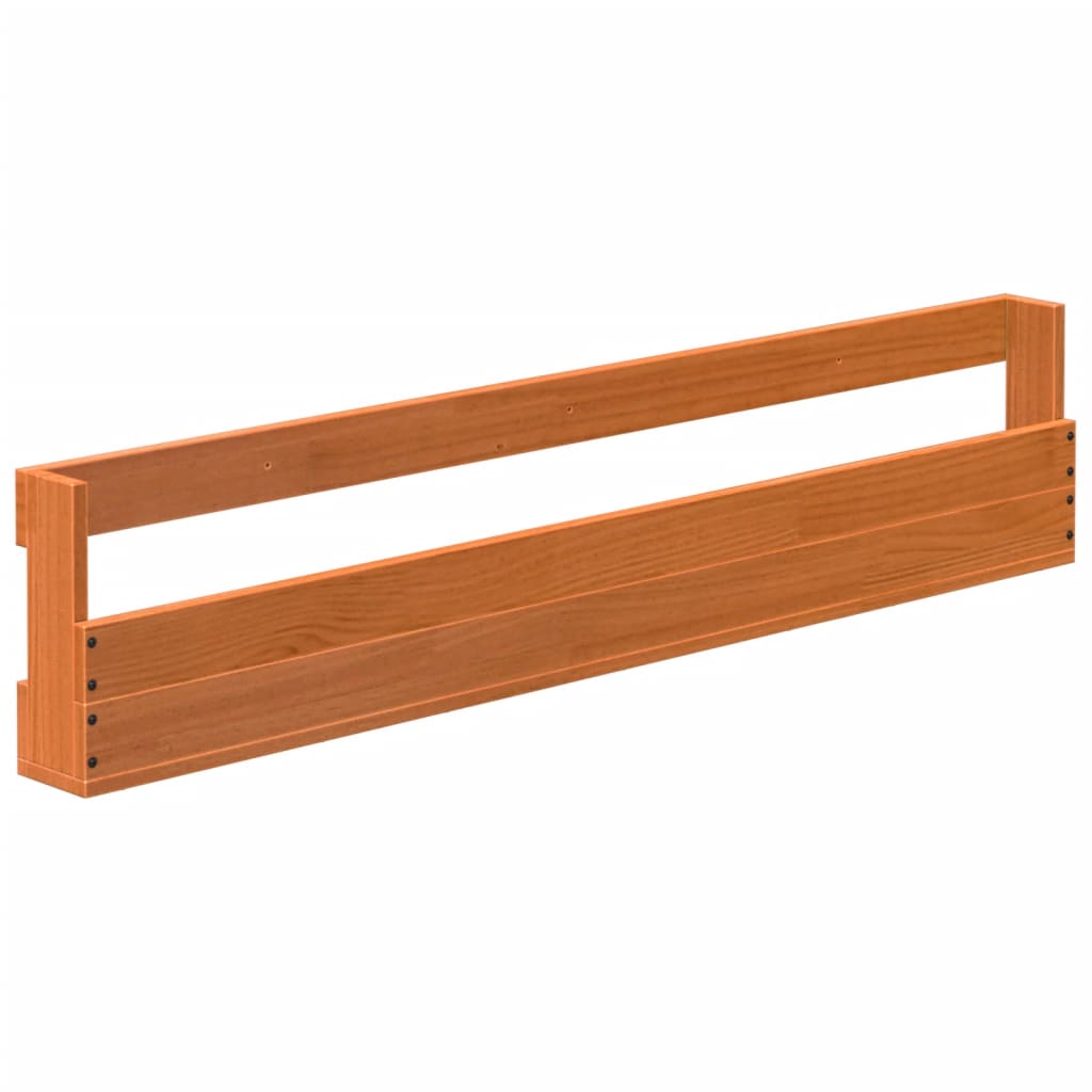 Set of 2 2 Pair Modern 23" Wall Mounted Pine Shoe Cabinet