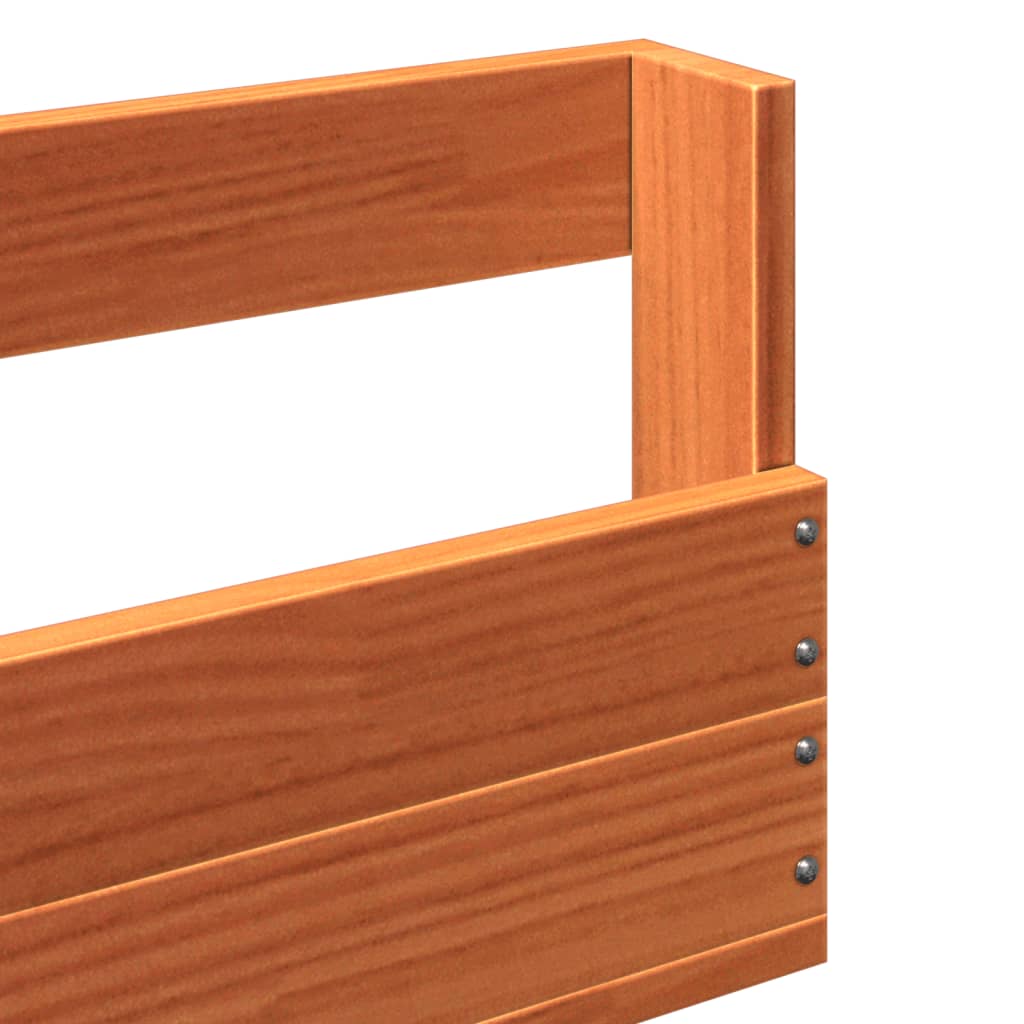 Set of 2 2 Pair Modern 23" Wall Mounted Pine Shoe Cabinet