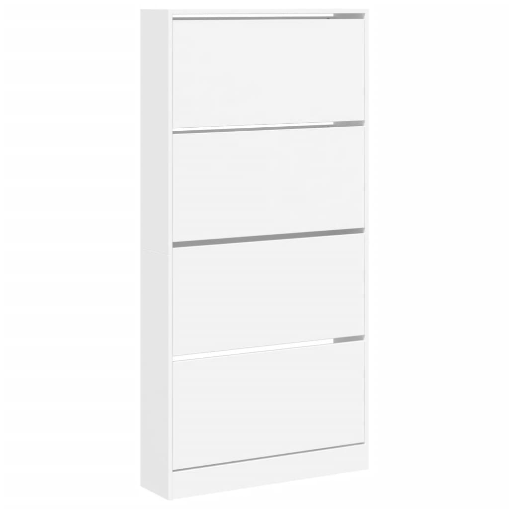 Shoe Cabinet Natural Solid Pine Tall 3 Drawers