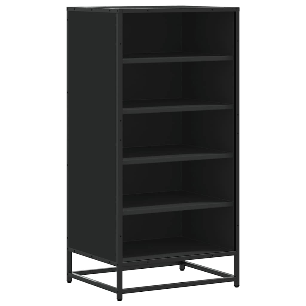 Flow Shoe Rack Grained Old Sonoma & Metal 5 Compartments