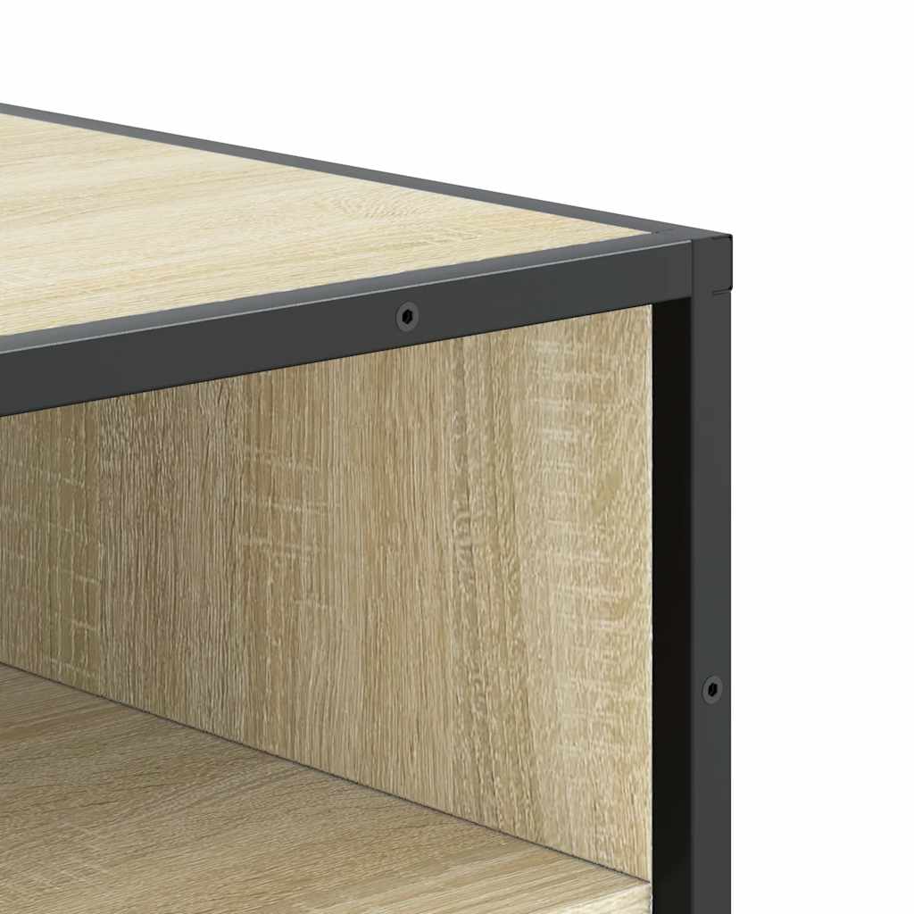 Flow Shoe Rack Grained Old Sonoma & Metal 5 Compartments