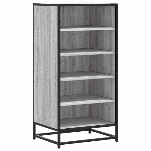 Flow Shoe Rack Grained Old Sonoma & Metal 5 Compartments