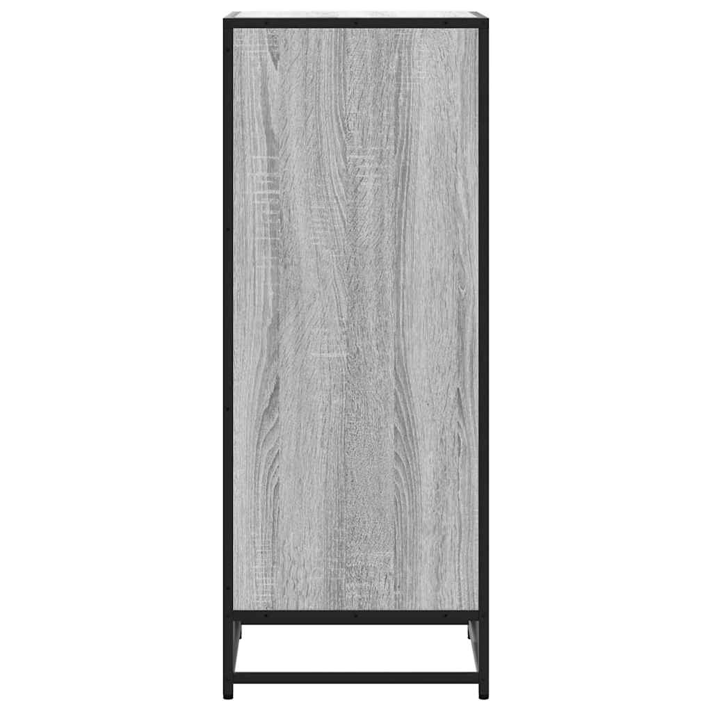 Flow Shoe Rack Grained Old Sonoma & Metal 5 Compartments