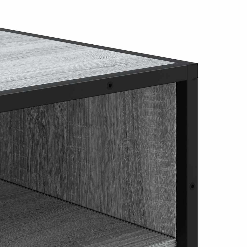 Flow Shoe Rack Grained Old Sonoma & Metal 5 Compartments