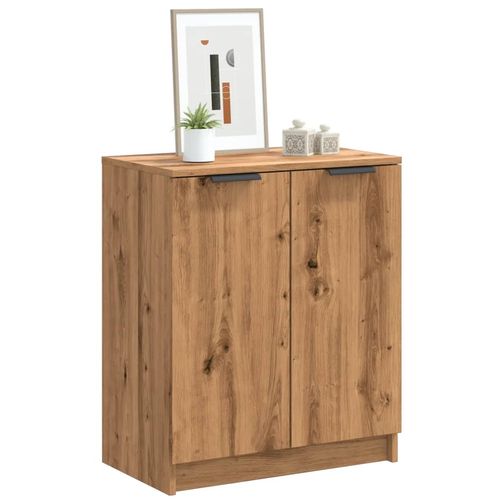 Haven Shoe Cabinet Old Pine 2 Compartments