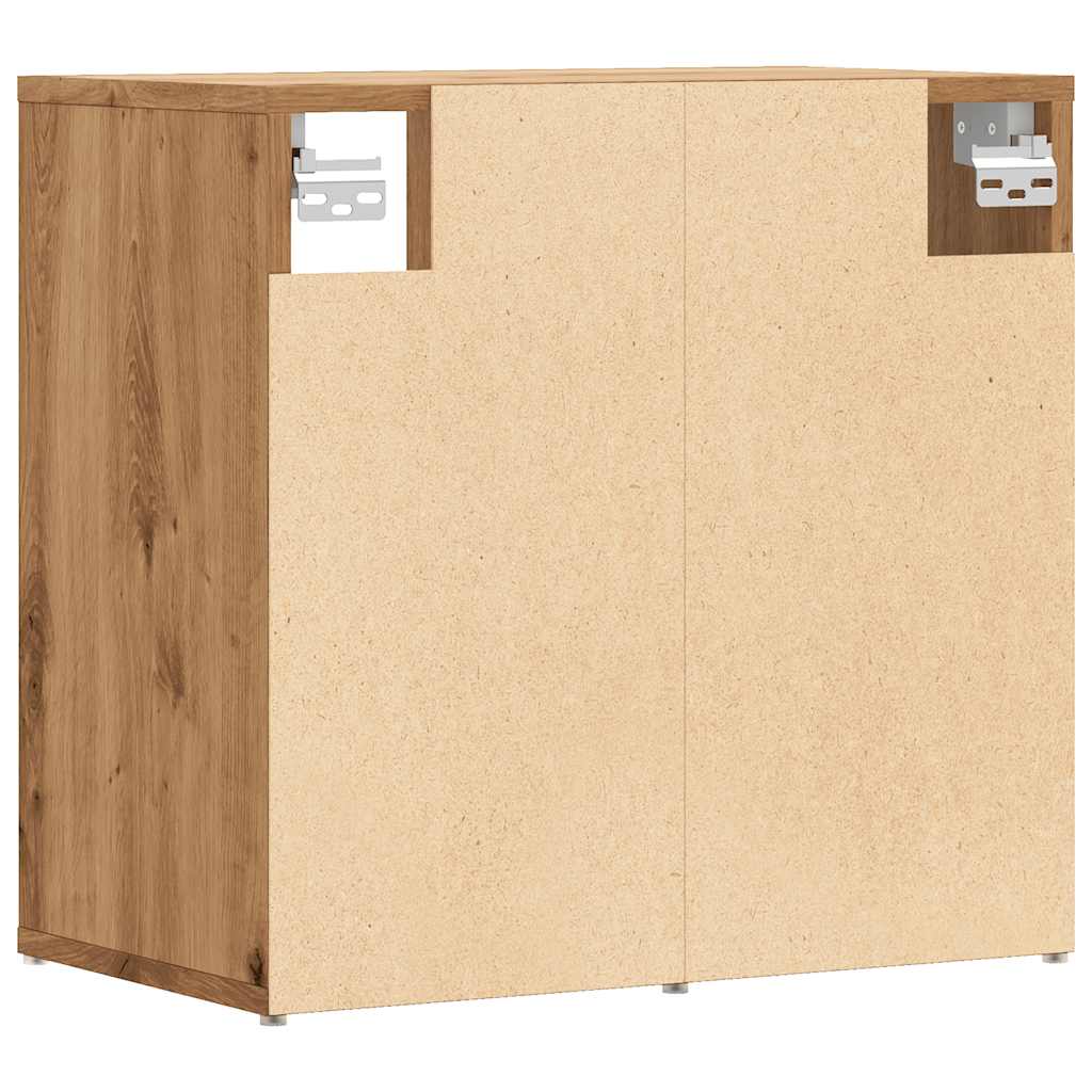 Luxe Shoe Cabinet Natural Grained Oak 6 Compartments Wide & Deep