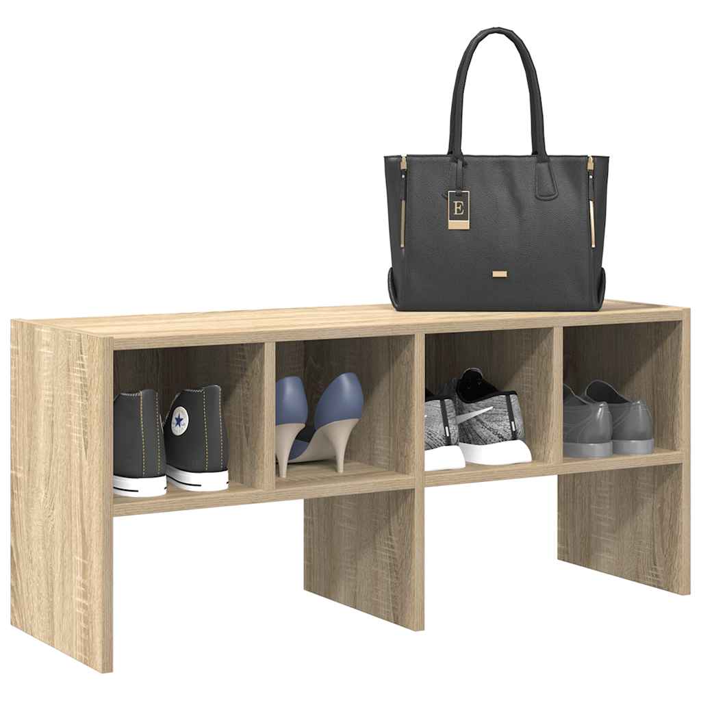 Shoe Cabinet 4 Compartments Stackable Medium