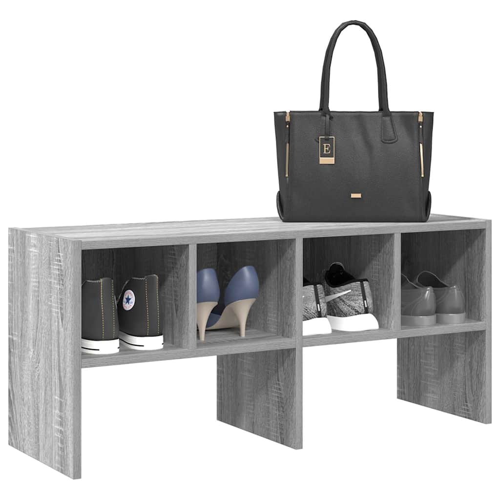 Shoe Cabinet 4 Compartments Stackable Medium