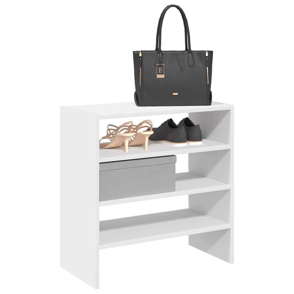 Set of 2 Shoe Rack Sonoma Oak Stackable Medium