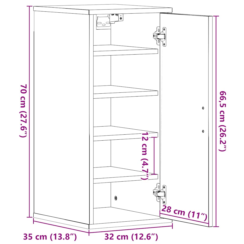 Shoe Rack Black Wood 1 Compartments Medium