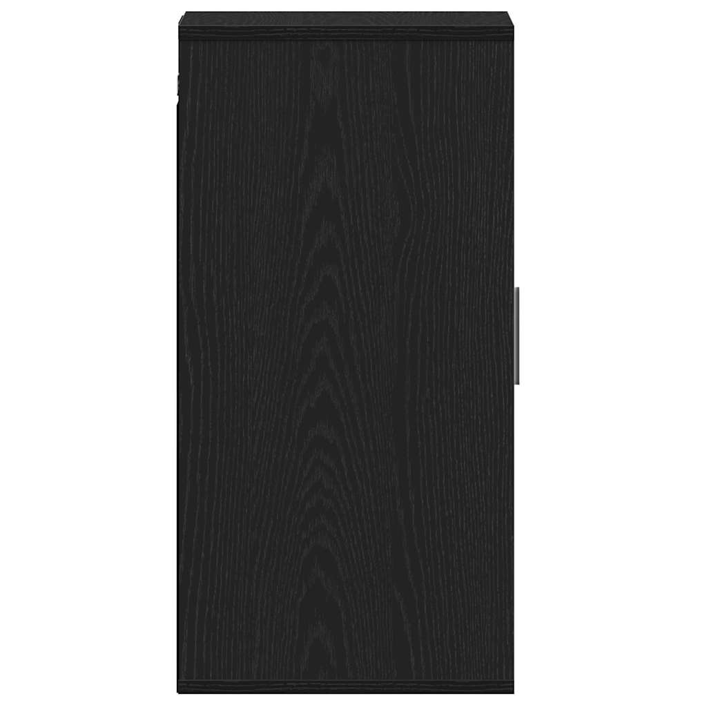 Shoe Rack Black Wood 1 Compartments Medium