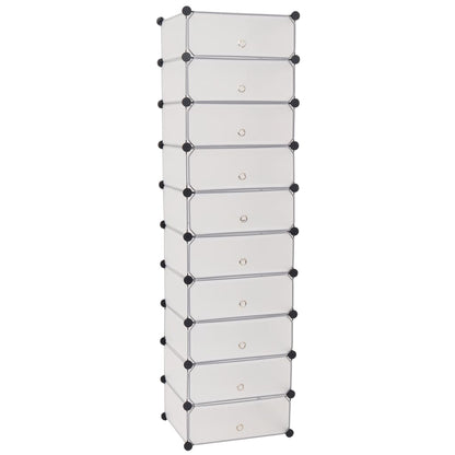 Loft Shoe Organizer Polystyrene & Steel Tall