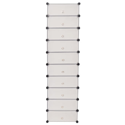Loft Shoe Organizer Polystyrene & Steel Tall