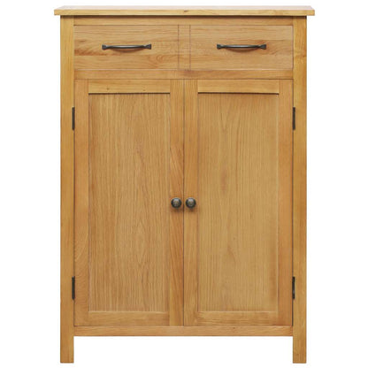 Arc Shoe Rack Natural Solid Oak 3 Compartments Rectangular