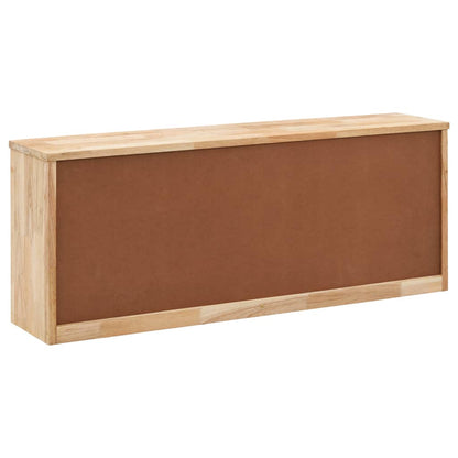 Arc Shoe Organizer Natural Solid Walnut 2 Compartments Wide & Long