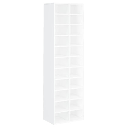 Shoe Rack Sonoma Oak 24 Compartments Tall & Skinny