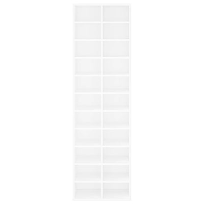 Shoe Rack Sonoma Oak 24 Compartments Tall & Skinny
