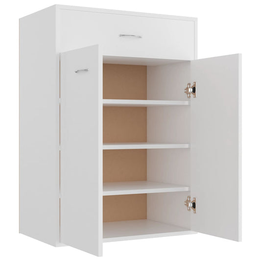 Shoe Rack Sonoma Oak 5 Compartments Rectangular